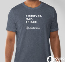 Load image into Gallery viewer, Ladies Discover Map Triage T-Shirt
